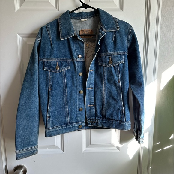 Vintage Jackets & Blazers - Vintage cobra denim jacket